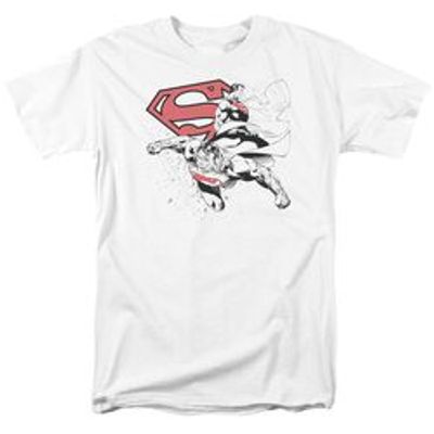 SUPERMAN DOUBLE THE POWER - S/S ADULT 18/1 T-Shirt