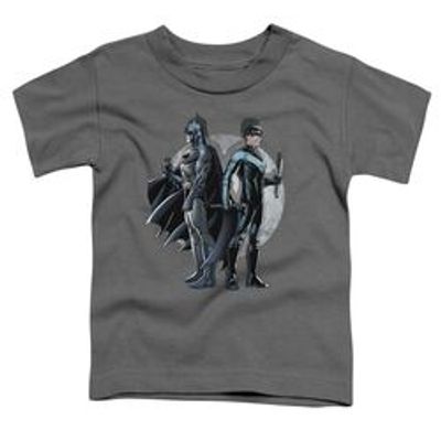 BATMAN SPOTLIGHT - S/S TODDLER TEE - CHARCOAL - T-Shirt