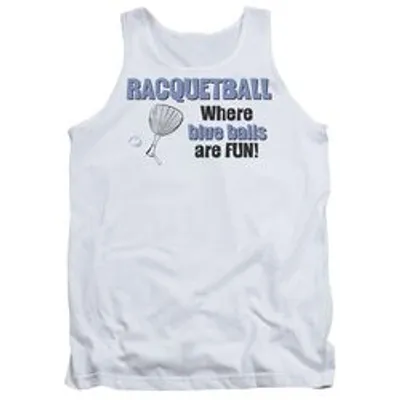 Racquetball - Adult Tank - White