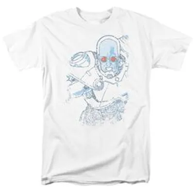 BATMAN SNOWBLIND FREEZE - S/S ADULT 18/1 - ATHLETIC HEATHER T-Shirt