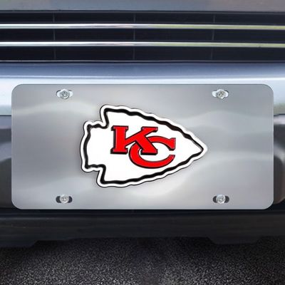 Kansas City Chiefs Die Cast License Plate Cover