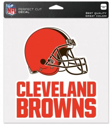 Cleveland Browns 8x8 Perfect Cut Decal
