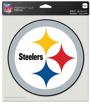 Pittsburgh Steelers 8x8 Perfect Cut Decal