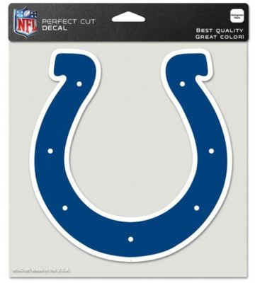 Indianapolis Colts 8x8 Perfect Cut Decal