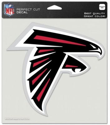 Atlanta Falcons 8x8 Perfect Cut Decal