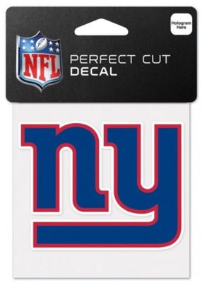 New York Giants 4x4 Perfect Cut Decal