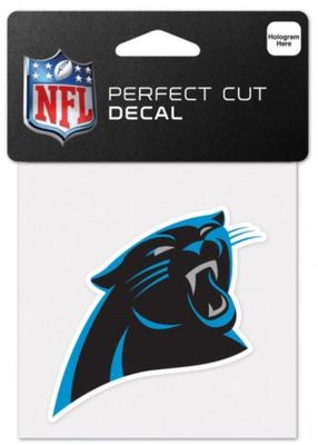 Carolina Panthers 4x4 Perfect Cut Decal