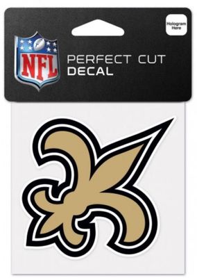 New Orleans Saints 4x4 Perfect Cut Decal