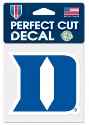 Duke university 4x4 Perfect Cut Decal