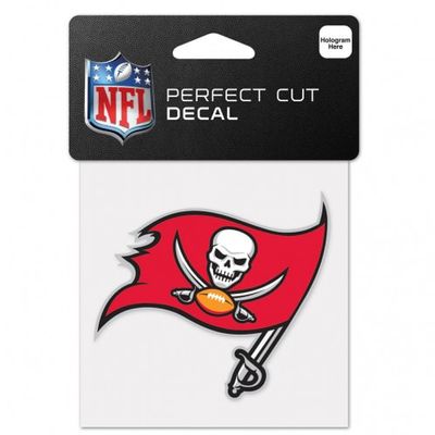 Tampa Bay Buccaneers 4x4 Perfect Cut Decal