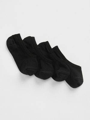 Nylon No-Show Socks (2-Pack