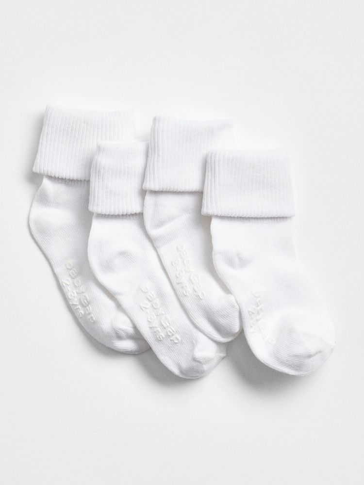 Toddler Roll Socks (4-Pack