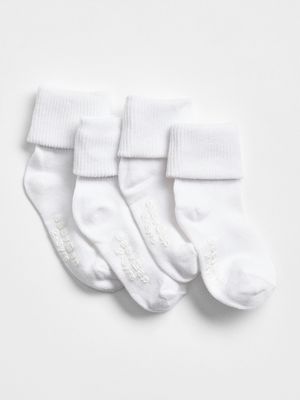 Toddler Roll Socks (4-Pack