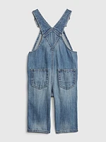 Baby Organic Cotton Denim Overalls