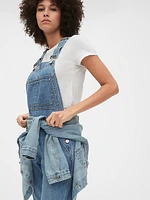 Relaxed Denim Overalls With Washwell™