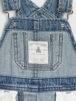 Baby Organic Cotton Denim Overalls