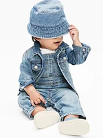 Baby Organic Cotton Denim Overalls