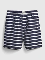 Kids 6" Recycled Printed Swim Trunks