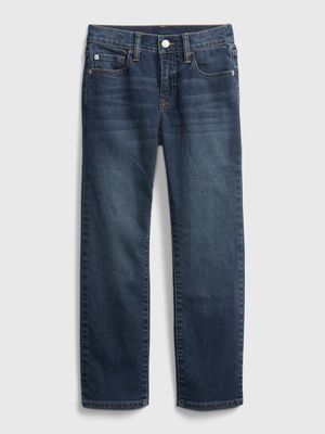Kids Straight Jeans with Washwell3