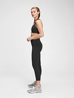 GapFit Blackout Medium Impact Crossback Sports Bra