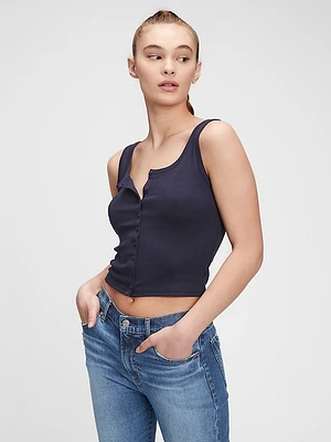 Modern Cropped Tank Top