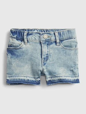 Toddler Shortie Demim Shorts with Washwell™