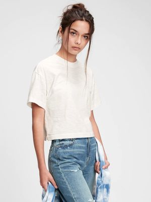 Teen 100% Organic Cotton Boxy T-Shirt