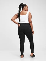 High Rise True Skinny Jeans