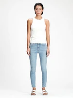 Mid Rise True Skinny Jeans