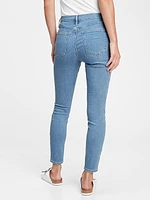 Mid Rise True Skinny Jeans