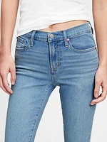 Mid Rise True Skinny Jeans