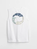 Teen Organic Cotton Muscle Tank Top