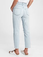 High Rise Cheeky Straight Jeans