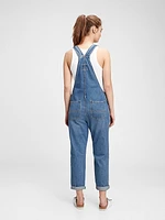 Relaxed Denim Overalls With Washwell™