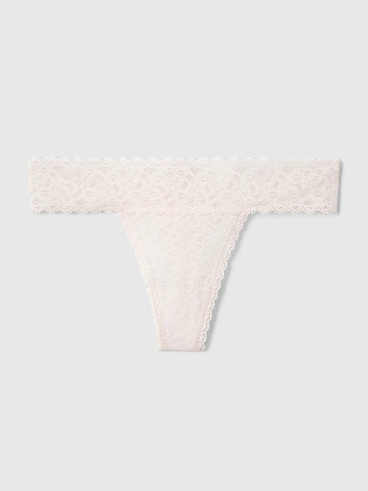 Lace Thong