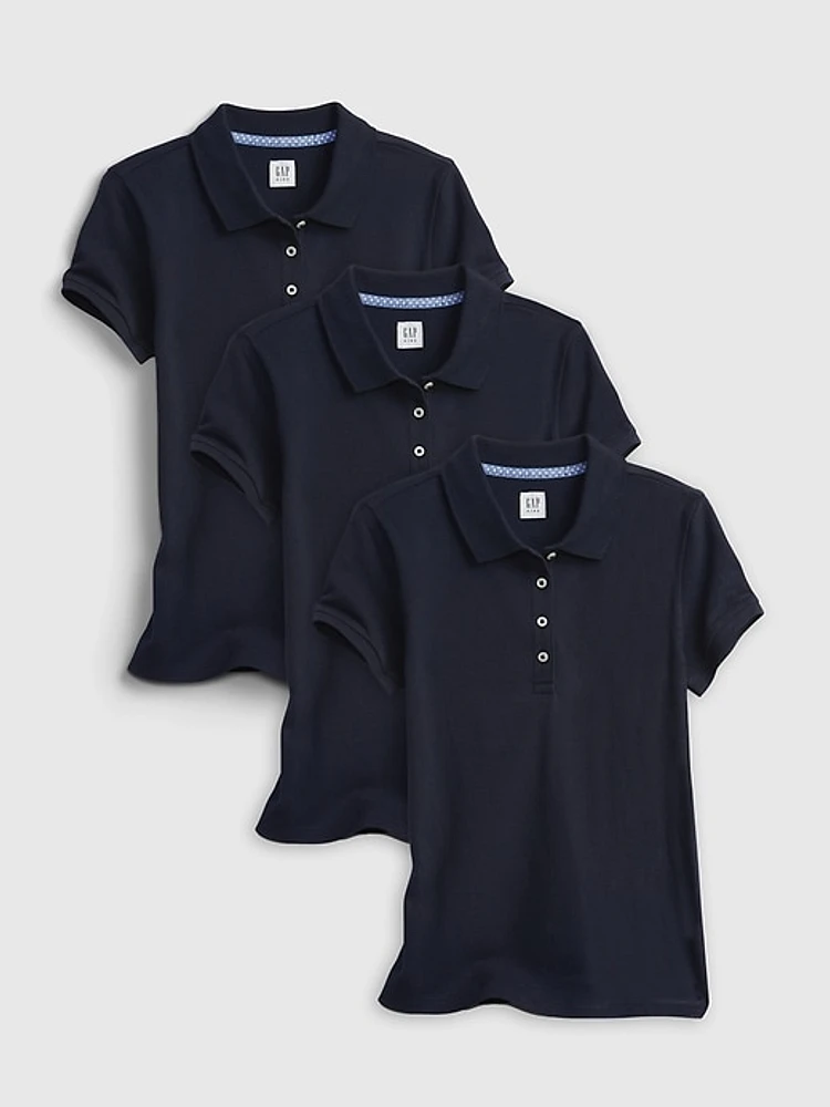 Kids Uniform Polo Shirt (3-Pack)