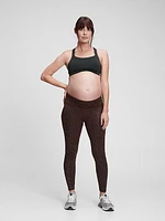 Maternity Recycled Under Belly 7/8 Power Leggings