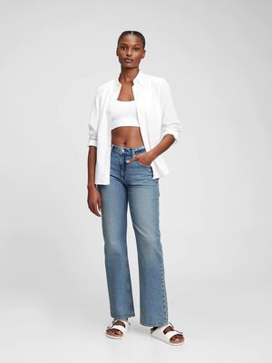 Mid Rise 90s Loose Jeans with Washwell in Organic Cotton