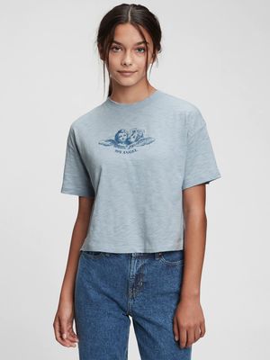 Teen 100% Organic Cotton Graphic T-Shirt