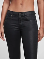 Mid Rise True Skinny Jeans