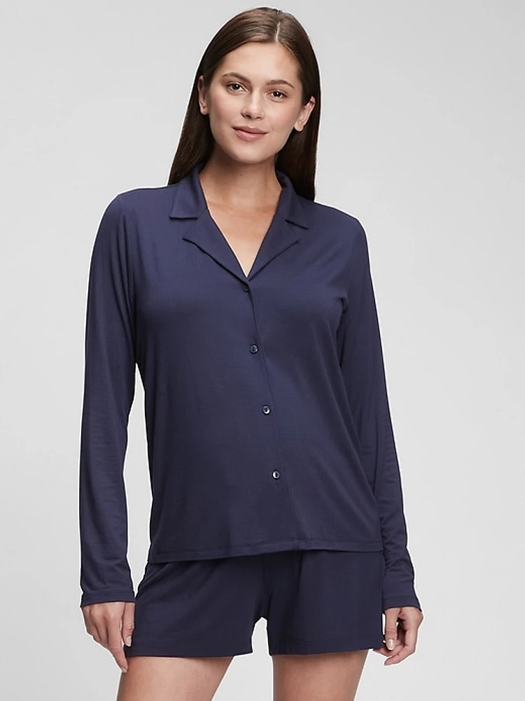 Maternity Modal PJ Shirt