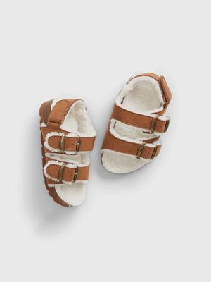 Toddler Cozy Cork Buckle Sandals