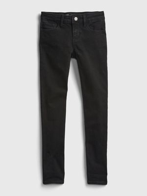 Kids Mid Rise Everyday Super Skinny Jeans with Washwell