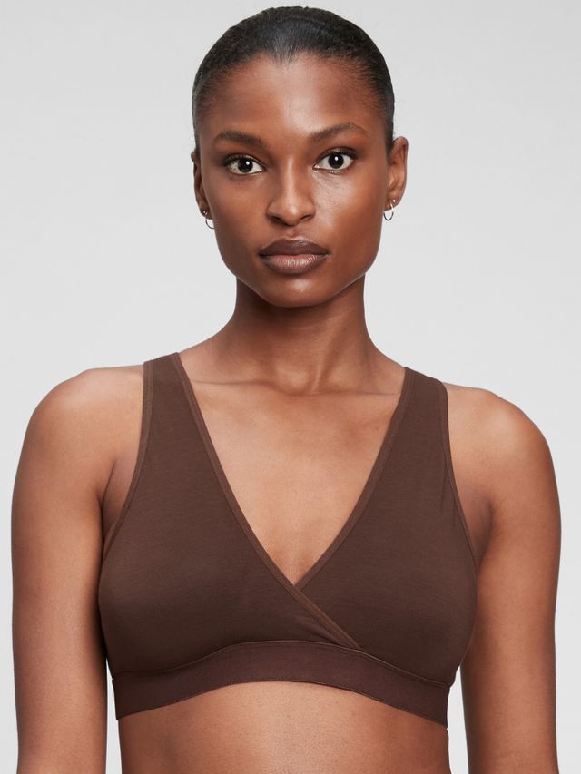 Gap Maternity Cotton Nursing Lounge Bralette