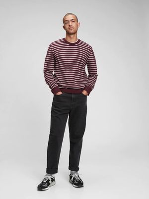 Mainstay Striped Crewneck Sweater