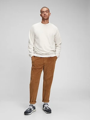 Relaxed Taper Corduroy Pull-On Pants with GapFlex