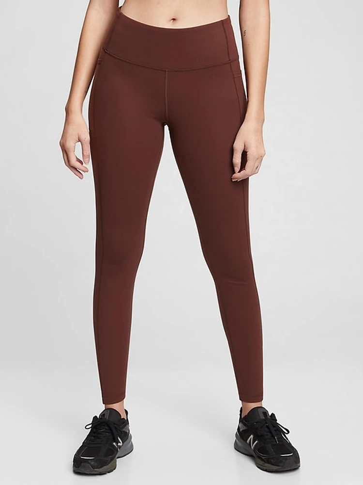 GapFit High Rise Brushed Power Leggings