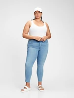 Mid Rise True Skinny Jeans