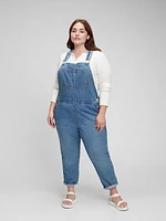 Relaxed Denim Overalls With Washwell™