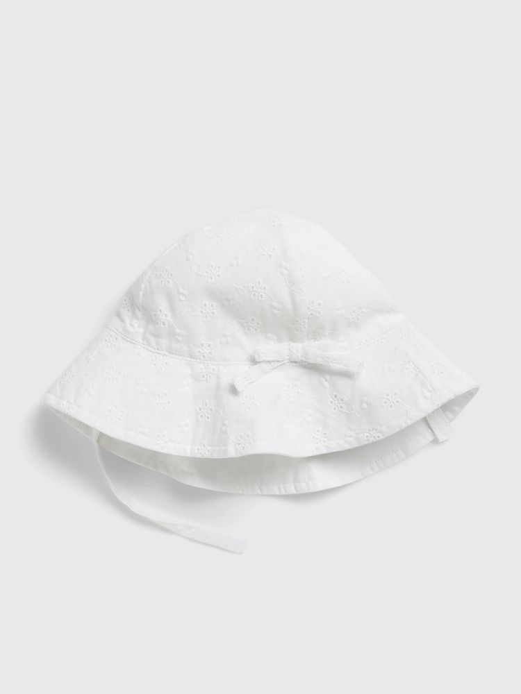 Baby Eyelet Bucket Hat
